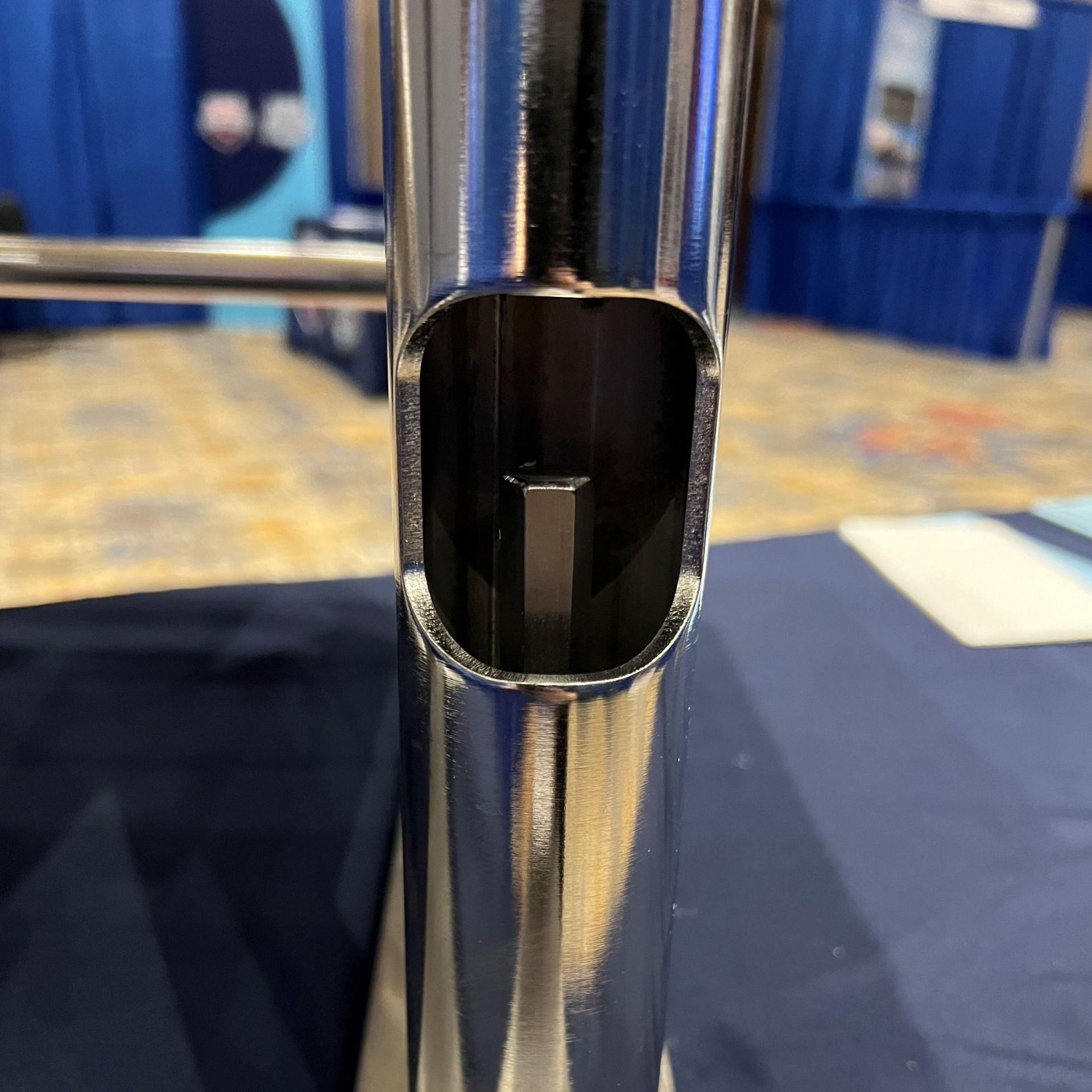 Close-up of Spectrum Expansion Post internal wedge